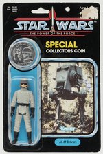 STAR WARS: THE POWER OF THE FORCE (1984) - AT-ST DRIVER 92 BACK CARDED ACTION FIGURE.