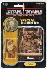 STAR WARS: THE POWER OF THE FORCE (1984) - PAPLOO 92 BACK CARDED ACTION FIGURE.