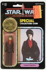 STAR WARS: THE POWER OF THE FORCE (1984) - IMPERIAL DIGNITARY 92 BACK CARDED ACTION FIGURE.