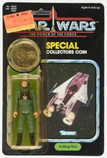 STAR WARS: THE POWER OF THE FORCE (1984) - A-WING PILOT 92 BACK CARDED ACTION FIGURE.