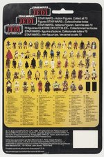 PALITOY STAR WARS: RETURN OF THE JEDI (1983) - REBEL COMMANDER TRI-LOGO 70-BACK CARDED ACTION FIGURE.