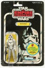 STAR WARS: THE EMPIRE STRIKES BACK (1982) - AT-AT DRIVER 48 BACK-C CARDED ACTION FIGURE.