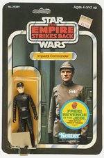 STAR WARS: THE EMPIRE STRIKES BACK (1982) - IMPERIAL COMMANDER 48 BACK CARDED ACTION FIGURE.