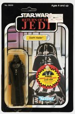 STAR WARS: RETURN OF THE JEDI (1984) - DARTH VADER 79 BACK-B CARDED ACTION FIGURE.