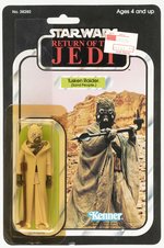 STAR WARS: RETURN OF THE JEDI (1983) - TUSKEN RAIDER (SAND PEOPLE) 65 BACK-B CARDED ACTION FIGURE.