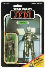 STAR WARS: RETURN OF THE JEDI (1983) - ZUCKUSS 65 BACK-C CARDED ACTION FIGURE.