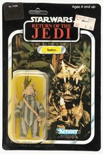 STAR WARS: RETURN OF THE JEDI (1983) - TEEBO 77 BACK-A CARDED ACTION FIGURE.