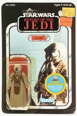 STAR WARS: RETURN OF THE JEDI (1983) - 4-LOM 48 BACK CARDED ACTION FIGURE.