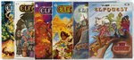 ELFQUEST BRONZE AGE COMIC LOT OF 22 ISSUES.