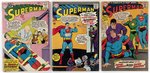 SUPERMAN SILVER AGE COMIC LOT OF 5 ISSUES.