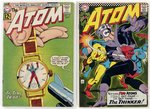 THE ATOM SILVER AGE COMIC PAIR OF ISSUES.