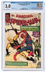 AMAZING SPIDER-MAN #16 SEPTEMBER 1964 CGC 3.0 GOOD/VG.