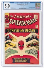 AMAZING SPIDER-MAN #31 DECEMBER 1965 CGC 5.0 VG/FN (FIRST GWEN STACY, HARRY OSBORN & PROFESSOR MILES WARREN.