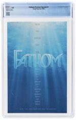 FATHOM PREVIEW SPECIAL #1 1998 CGC 9.8 NM/MINT (FIRST FATHOM).