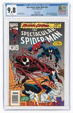 SPECTACULAR SPIDER-MAN #201 JUNE 1993 CGC 9.9 NM/MINT (NEWSSTAND EDITION).