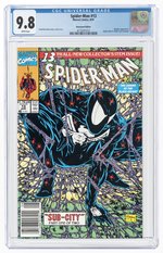 SPIDER-MAN #13 AUGUST 1991 CGC 9.8 NM/MINT (NEWSSTAND EDITION).