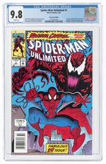 SPIDER-MAN UNLIMITED #1 MAY 1993 CGC 9.8 NM/MINT (NEWSSTAND, FIRST SHRIEK).