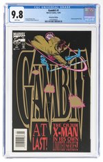 GAMBIT #1 DECEMBER 1993 CGC 9.8 NM/MINT (NEWSSTAND EDITION).