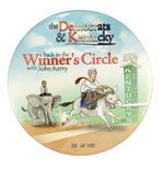 KERRY "WINNER'S CIRCLE" KENTUCKY RALLY BUTTON LIMITED EDITION.