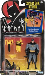 BATMAN THE ANIMATED SERIES COMBAT BELT BATMAN ACTION FIGURE ON CARD.