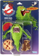 THE REAL GHOSTBUSTERS (1986) SERIES 1 - GREEN GHOST ACTION FIGURE ON CARD.