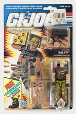 G.I. JOE (1990) - SALVO (V1) SERIES 9/34 BACK CARDED ACTION FIGURE.