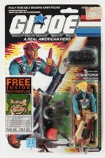 G.I. JOE (1989) - DOWNTOWN (V1) SERIES 8/34 BACK CARDED ACTION FIGURE.