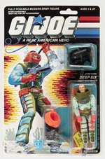 G.I. JOE (1989) - DEEP SIX (V2) SERIES 8/34 BACK CARDED ACTION FIGURE.