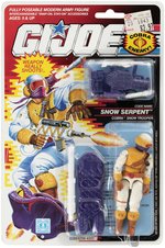 G.I. JOE (1991) - SNOW SERPENT (V2) SERIES 10/22 BACK CARDED ACTION FIGURE.