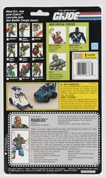 G.I. JOE (1993) - BATTLE CORPS ROADBLOCK (V4) SERIES 11/9 BACK CARDED ACTION FIGURE.