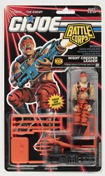 G.I. JOE (1993) - BATTLE CORPS NIGHT CREEPER LEADER SERIES 12/18 BACK CARDED ACTION FIGURE.