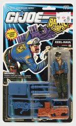 G.I. JOE (1993) - BATTLE CORPS KEEL-HAUL (V2) SERIES 12/18 BACK CARDED ACTION FIGURE.