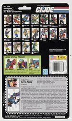 G.I. JOE (1993) - BATTLE CORPS KEEL-HAUL (V2) SERIES 12/18 BACK CARDED ACTION FIGURE.