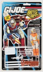 G.I. JOE (1993) - BATTLE CORPS SNOW STORM (V2) SERIES 12/18 BACK CARDED ACTION FIGURE.