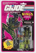 G.I. JOE (1991) - NINJA FORCE NUNCHUK SERIES 11/18 BACK CARDED ACTION FIGURE.