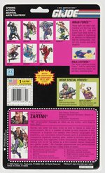 G.I. JOE (1993) NINJA FORCE ZARTAN (V2) SERIES 12/7 BACK CARDED ACTION FIGURE.