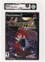 PLAYSTATION PS2 (2006) DISGAEA 2: CURSED MEMORIES VGA 80 NM.