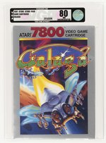 ATARI 7800 (1987) GALAGA VGA 80 NM UNCIRCULATED.