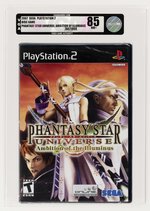 PLAYSTATION PS2 (2007) PHANTASY STAR UNIVERSE: AMBITION OF THE ILLUMINUS VGA 85 NM+.