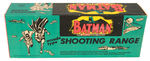 "BATMAN SHOOTING RANGE" BOXED TOY BY MARX.