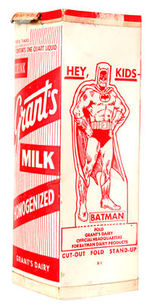 BATMAN GRANT'S MILK CARTON.