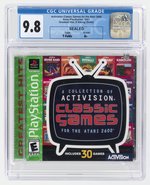 PLAYSTATION PS1 (2001) ACTIVISION CLASSIC GAMES ATARI 2600 (GREATEST HITS) (Y-FOLDS/A+) CGC 9.8.