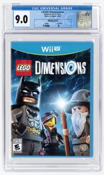 NINTENDO WII U (2015) LEGO DIMENSIONS (Y-FOLDS/A) CGC 9.0.