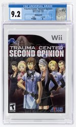 NINTENDO WII (2006) TRAUMA CENTER: SECOND OPINION (Y-FOLDS) CGC 9.2.