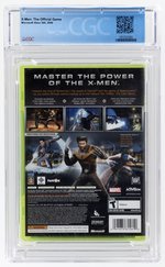 XBOX 360 (2006) X-MEN: THE OFFICIAL GAME (Y-FOLDS/B+) CGC 9.2.