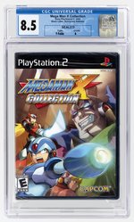 PLAYSTATION PS2 (2005) MEGA MAN X COLLECTION (Y-FOLDS/A) CGC 8.5.