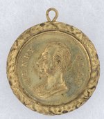 HENRY CLAY BRASS SHELL PENDANT DeWITT 1844-44.