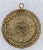 HENRY CLAY BRASS SHELL PENDANT DeWITT 1844-44.