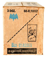 "BATMAN GLASSES." WITH SHIPPING CARTON