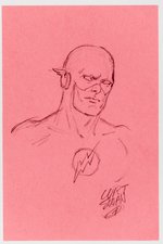 CURT SWAN ORIGINAL ART PENCIL SKETCH OF THE FLASH.